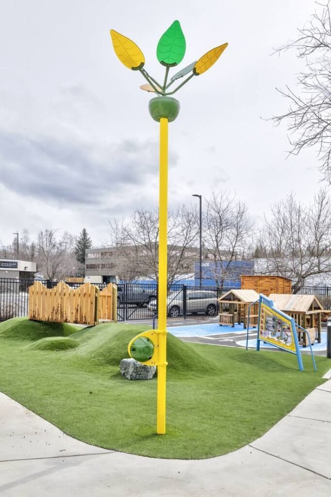 Nature-inspired accessible playground at Friendship Circle Alaska